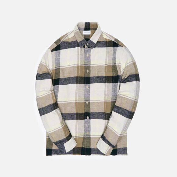 John Elliott Other - John Elliott Hemi Oversized Shirt Cyclone Check Size 1 Small Kith Buttoned
